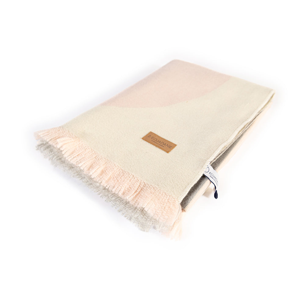 Pink Unifier Throw Artisan-Crafted Blanket