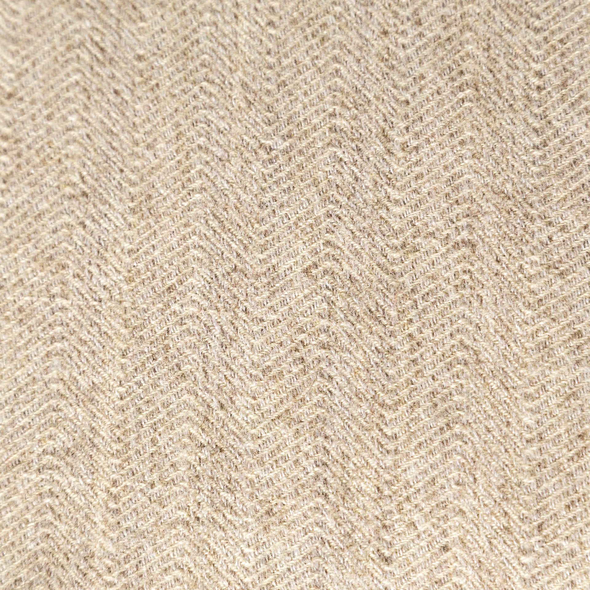 Chevron Herringbone Throw Blanket - Natural