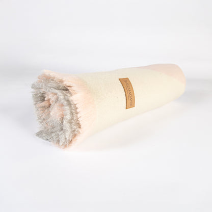 Pink Unifier Throw Artisan-Crafted Blanket