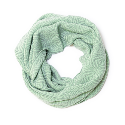 Mint Green Infinity Scarf