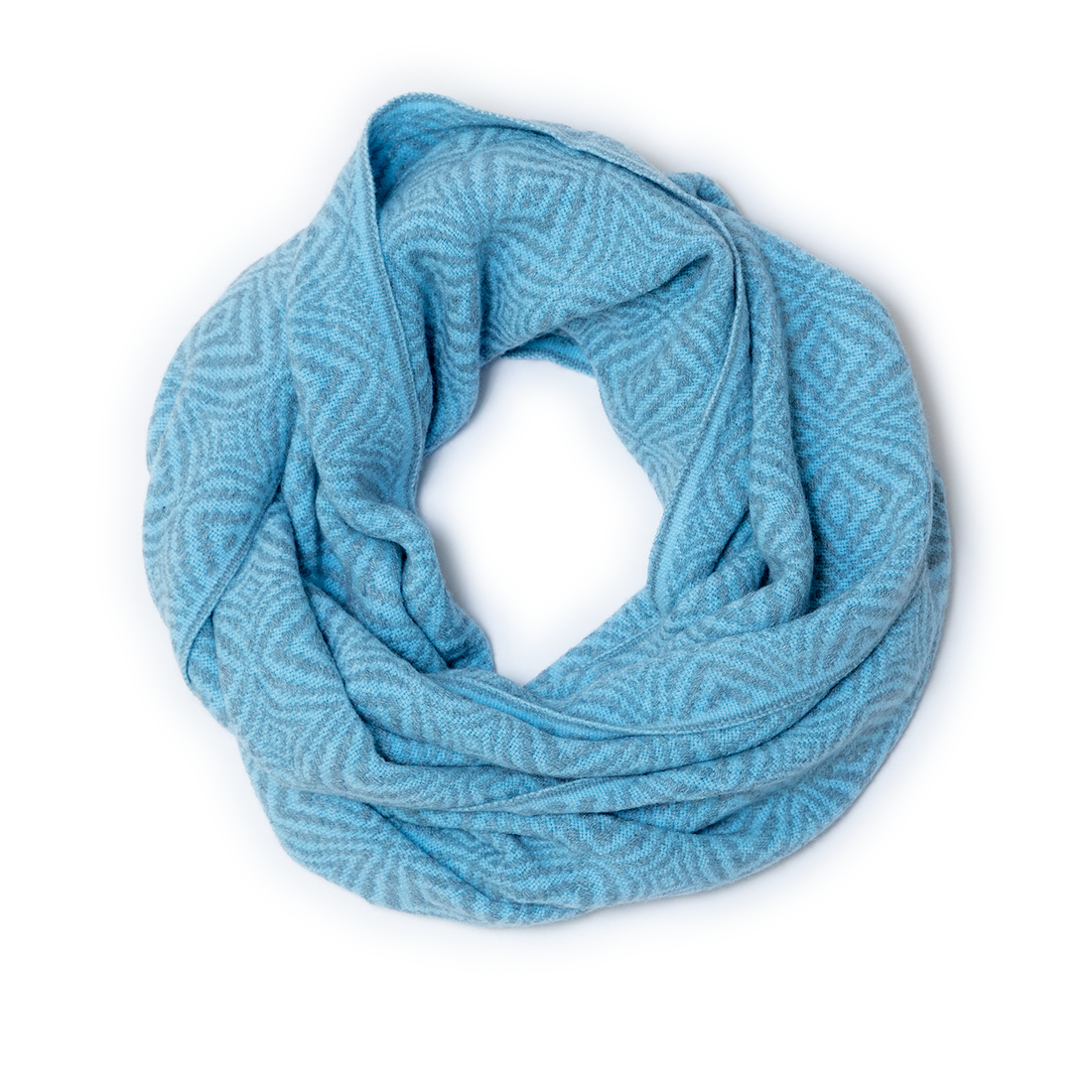 Baby Blue Infinity Scarf