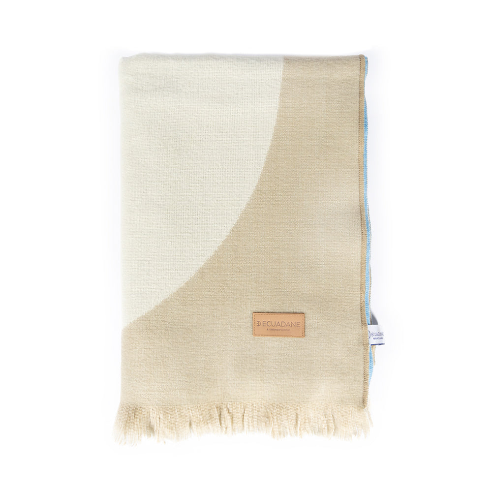 Blue Unifier Throw Artisan-Crafted Blanket