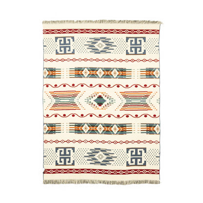 Artisan Woven Southwestern Throw - Sumaco Wave