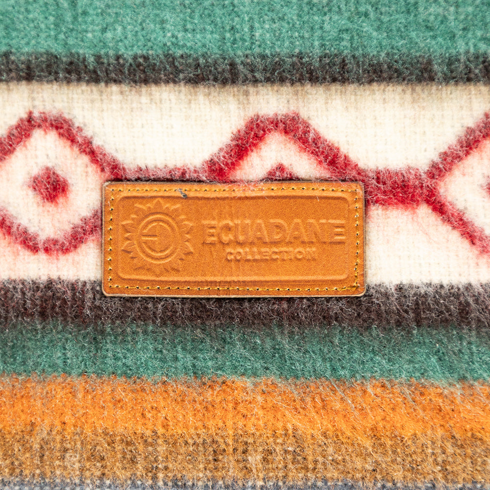Artisan Woven Southwestern Throw - Sumaco Wave