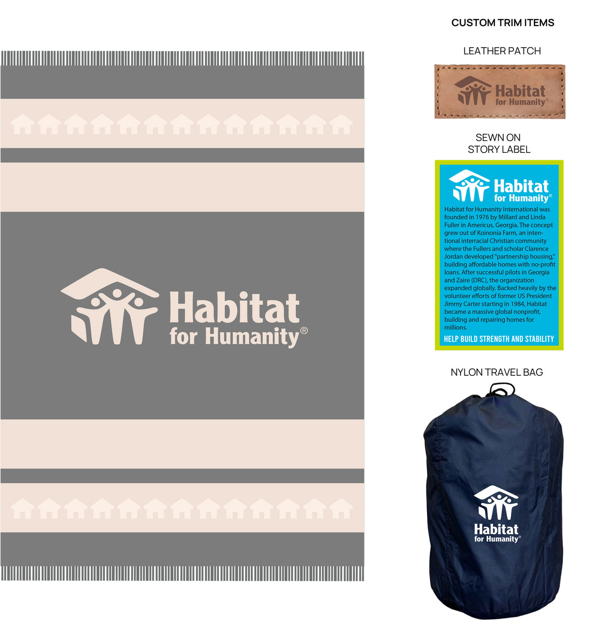 Custom nonprofit donor recognition design by Ecuadane