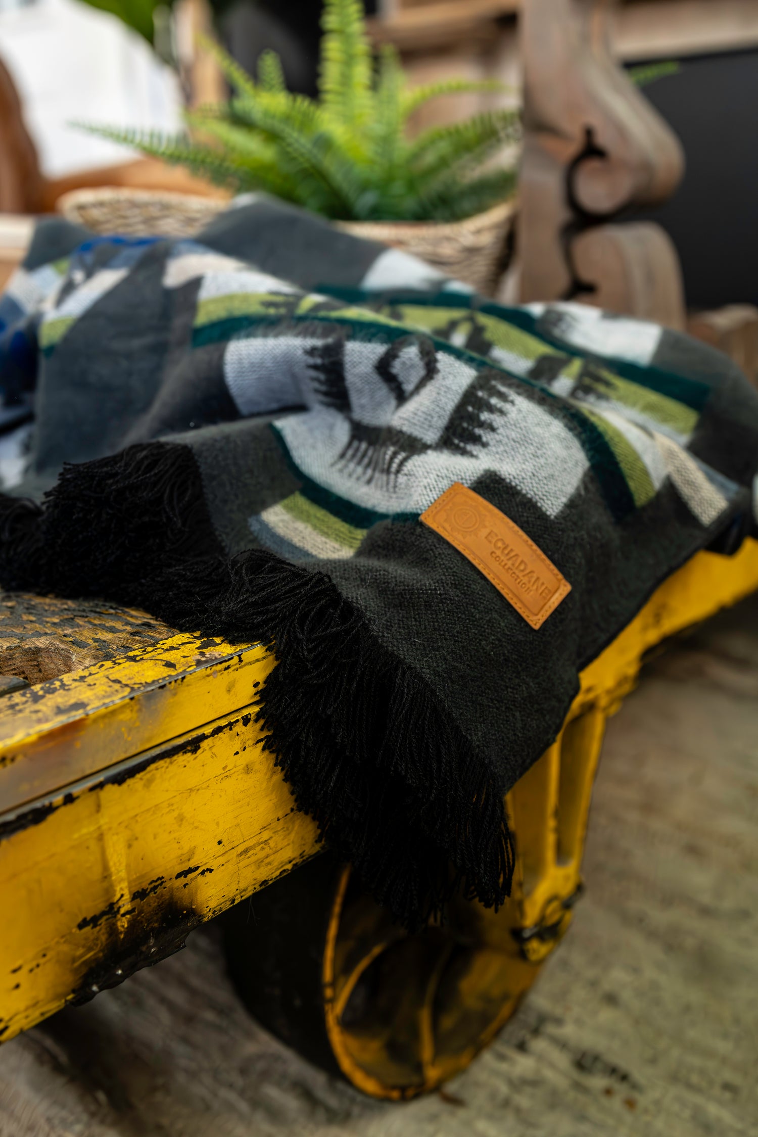 Artisan-Made Blanket - Andes Storm Throw