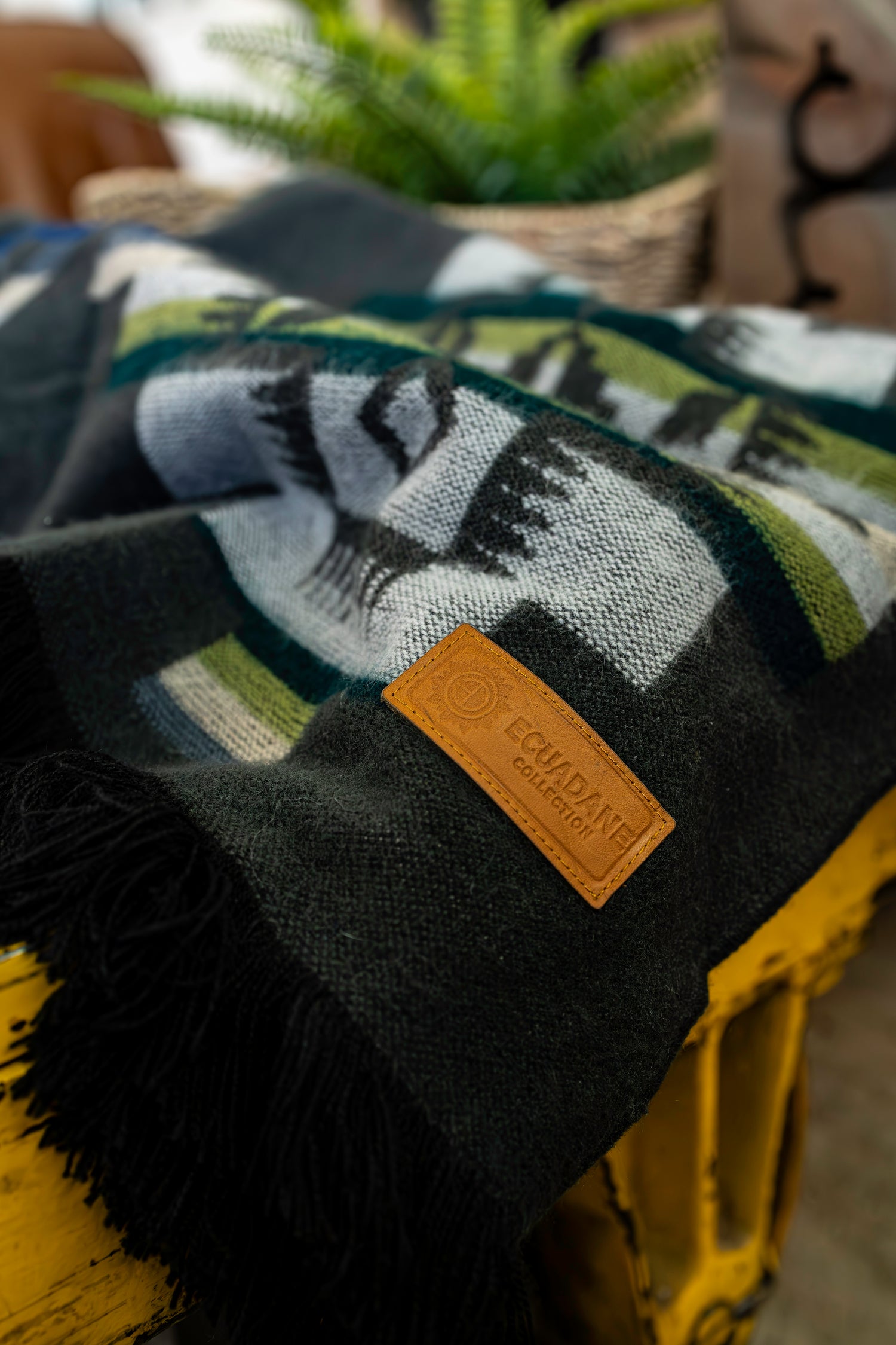 Artisan-Made Blanket - Andes Storm Throw
