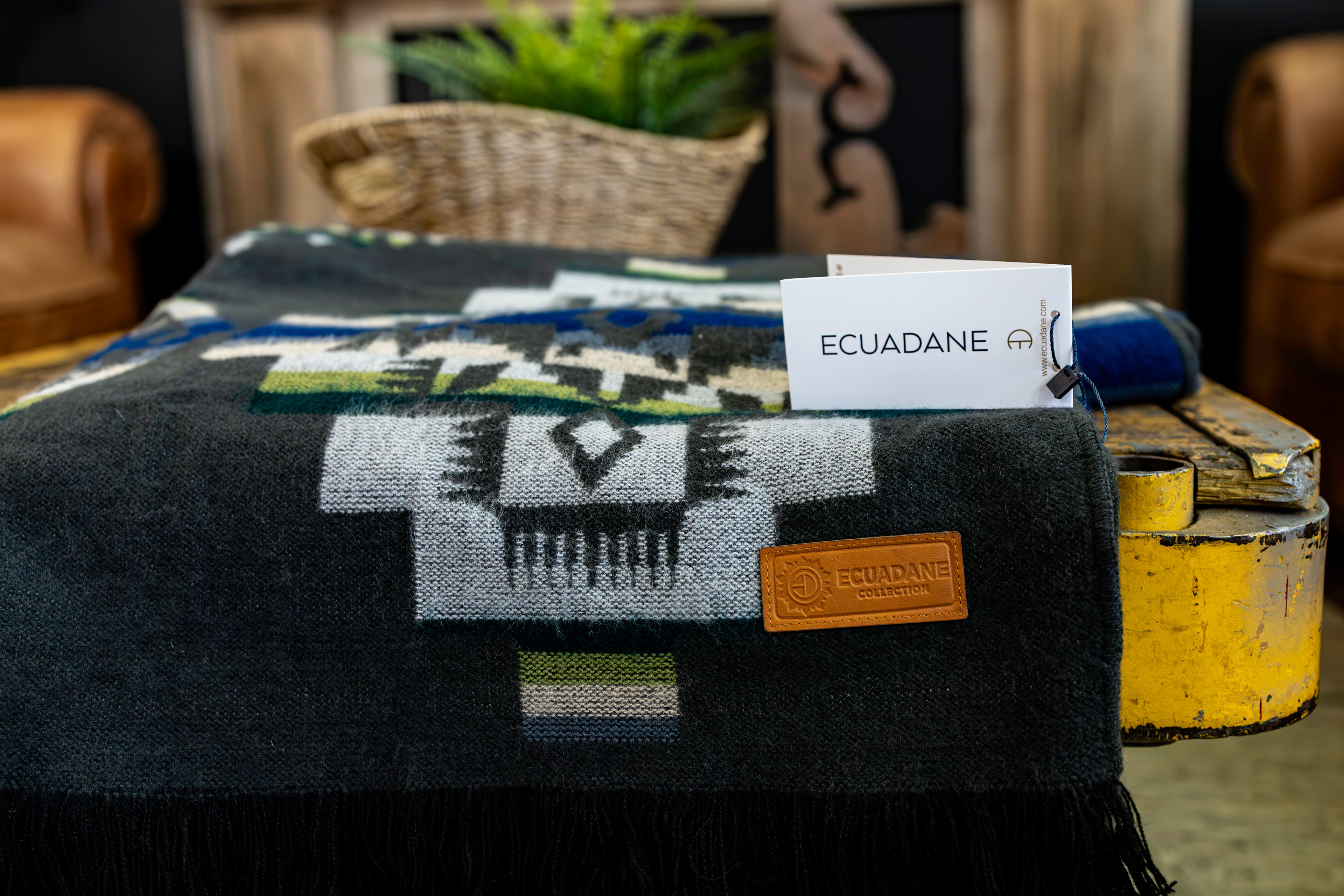 Artisan-Made Blanket - Andes Storm Throw