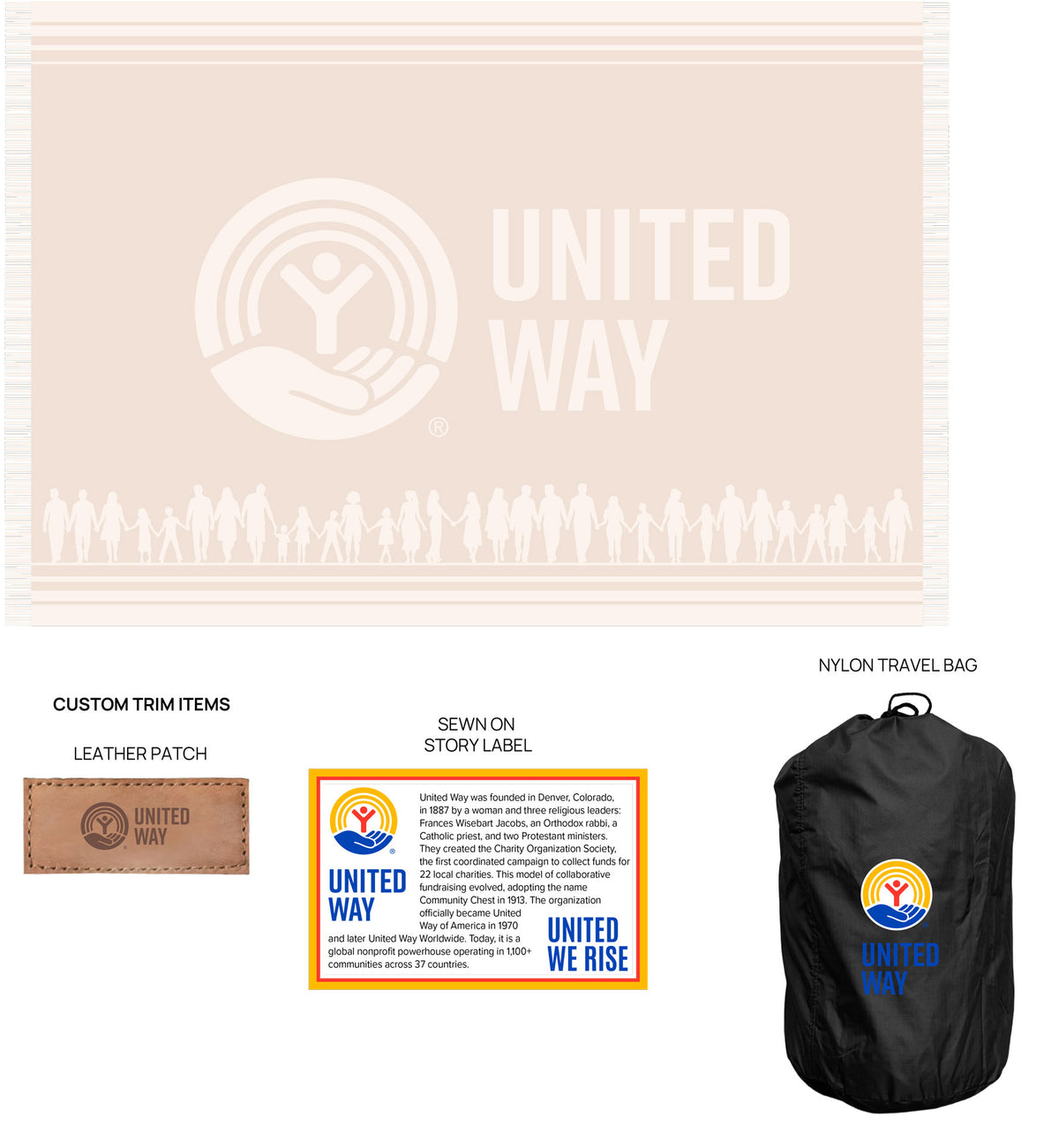 Custom nonprofit donor recognition design by Ecuadane