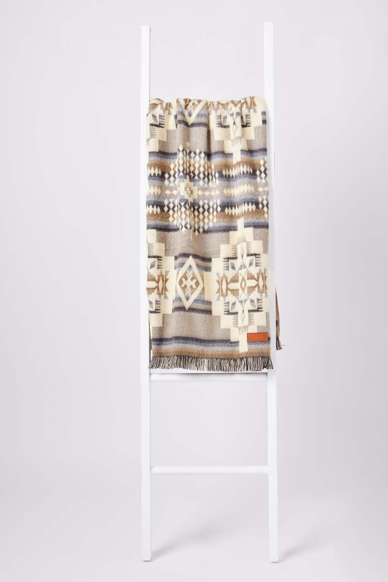 Artisan-Made Southwestern Blanket - Andes Cloud Throw