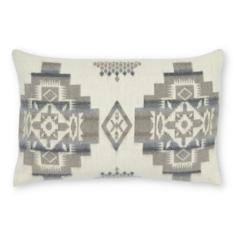 Artisan-Woven Lumbar Andes Cloud Pillowcase