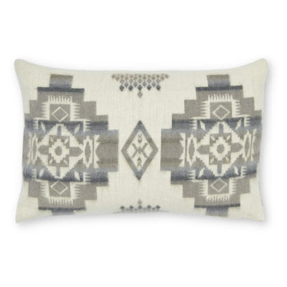 Artisan-Woven Lumbar Andes Cloud Pillowcase