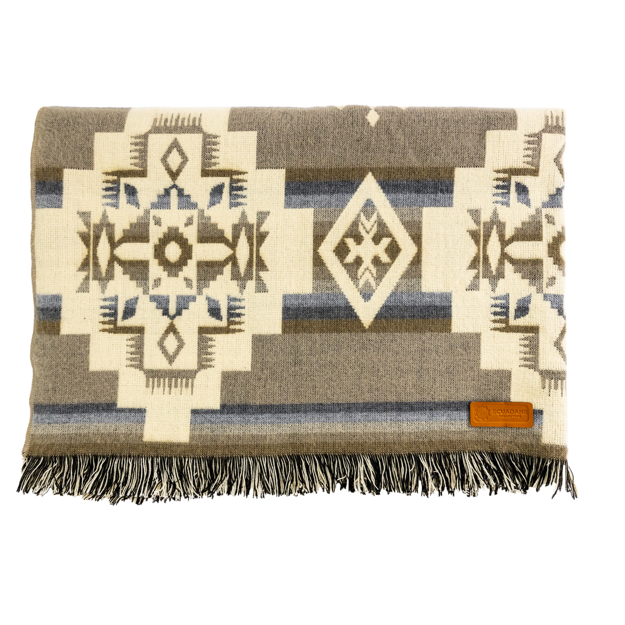 Artisan-Made Southwestern Blanket - Andes Cloud Throw
