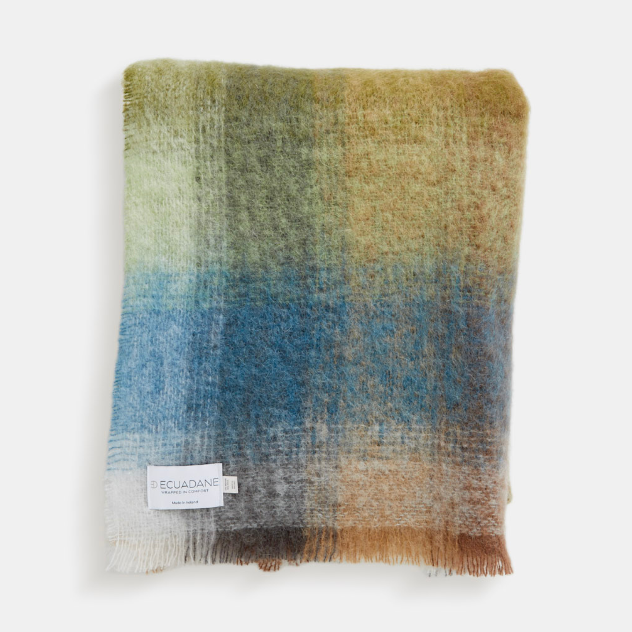 Mohair &amp; Wool Throw Blanket - Cara Rowan