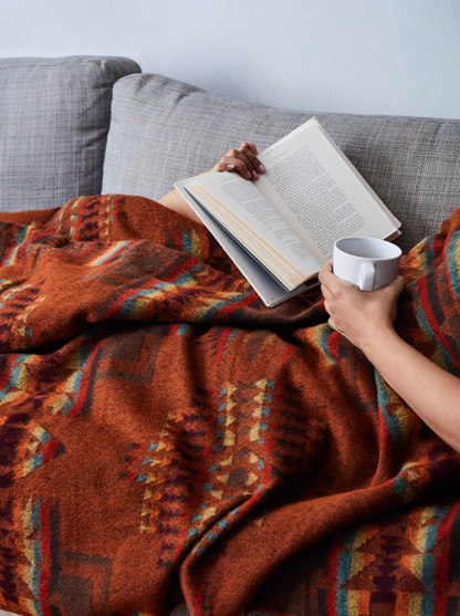 Artisan-Made Queen-Sized Blanket - Andes Mountain