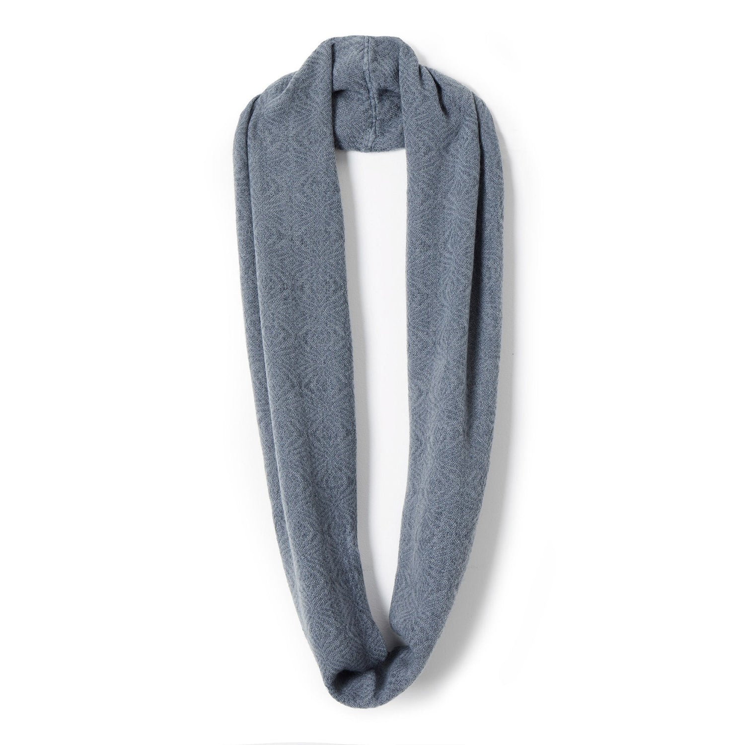 Cool Gray Infinity Scarf - Ecuadane