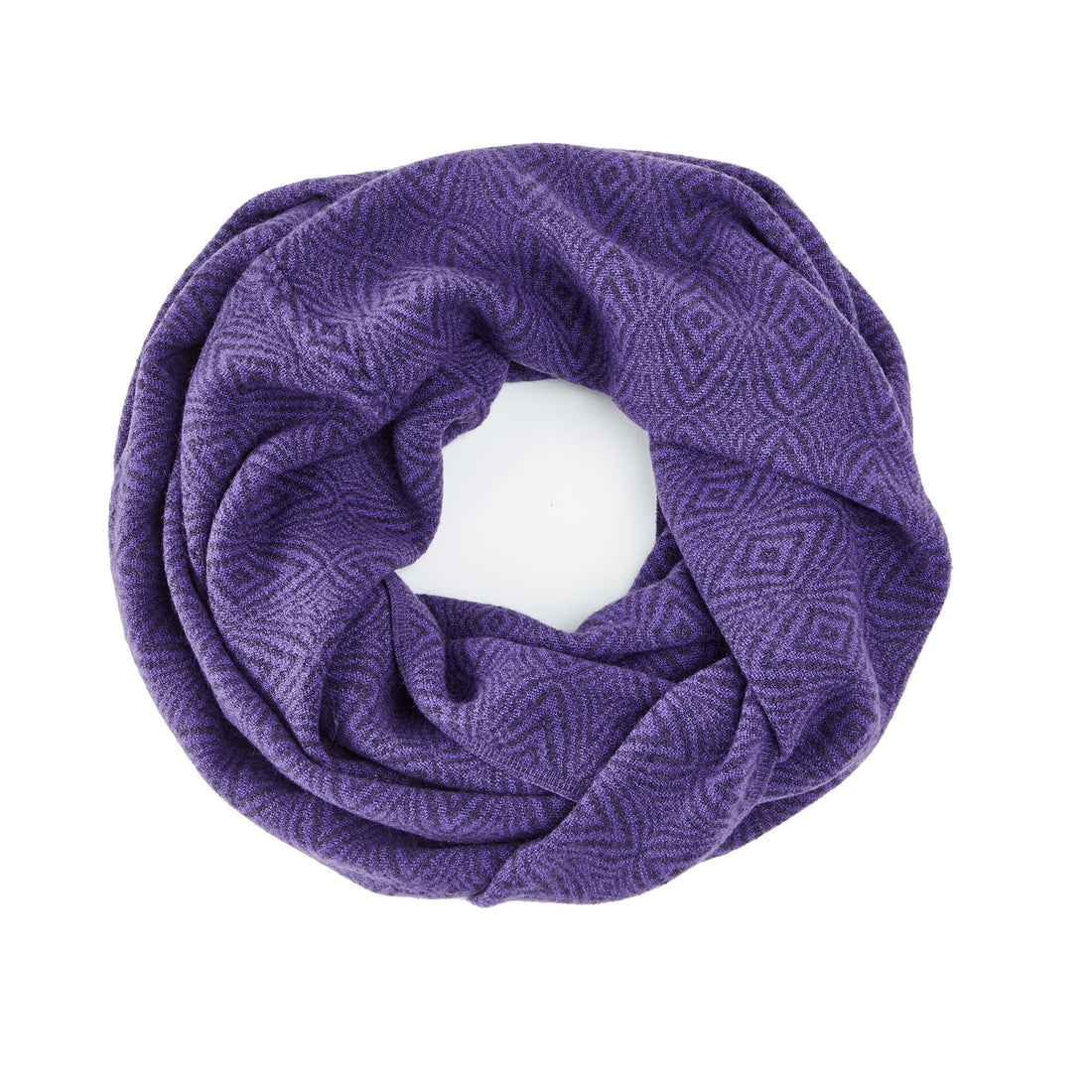 Purple Infinity Scarf - Ecuadane
